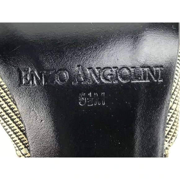 Enzo Angiolini Womens Beige Ankle Strap Round Toe Pump Stiletto Heels Size 5.5 M - Picture 9 of 9